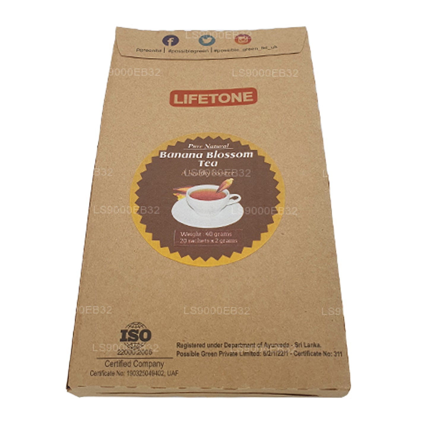 ライフトーンバナナブロッサムティー (40g)