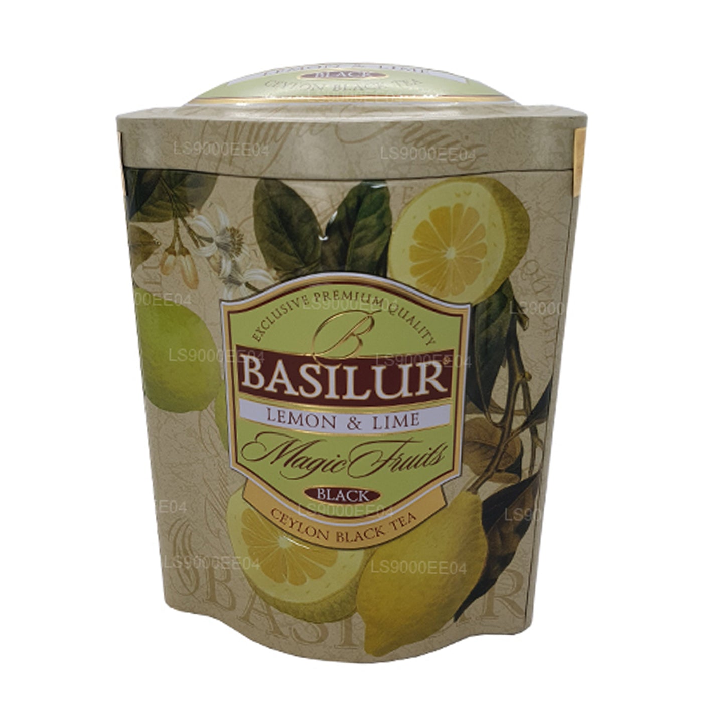 Basilur マジックフルーツレモン&ライム (100g) ブリキ缶