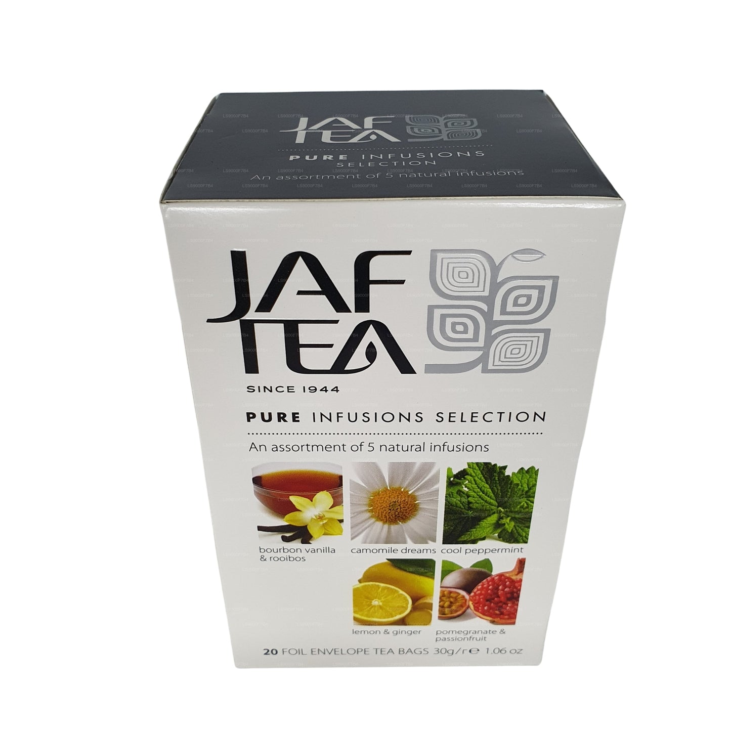Jaf Tea Pure Infusions セレクション ホイルエンベロープ ティーバッグ (30g)