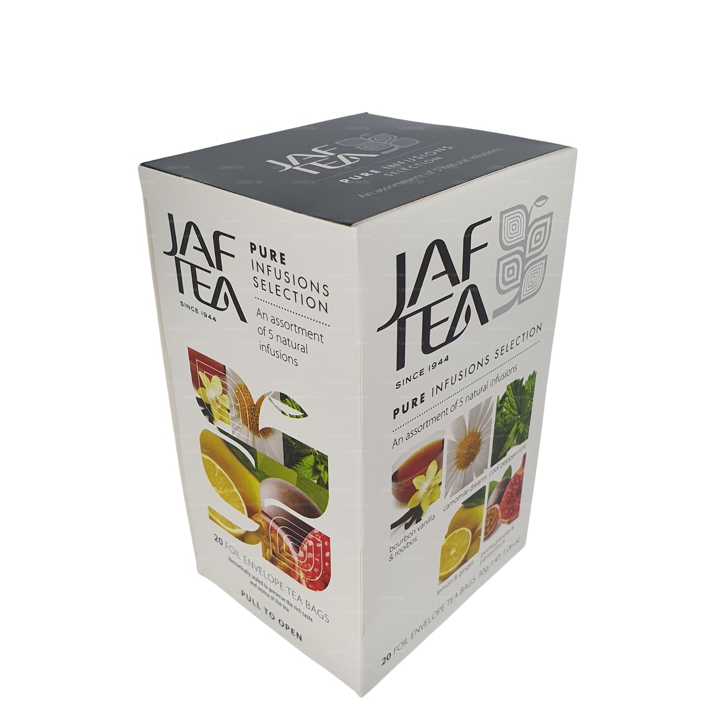 Jaf Tea Pure Infusions セレクション ホイルエンベロープ ティーバッグ (30g)