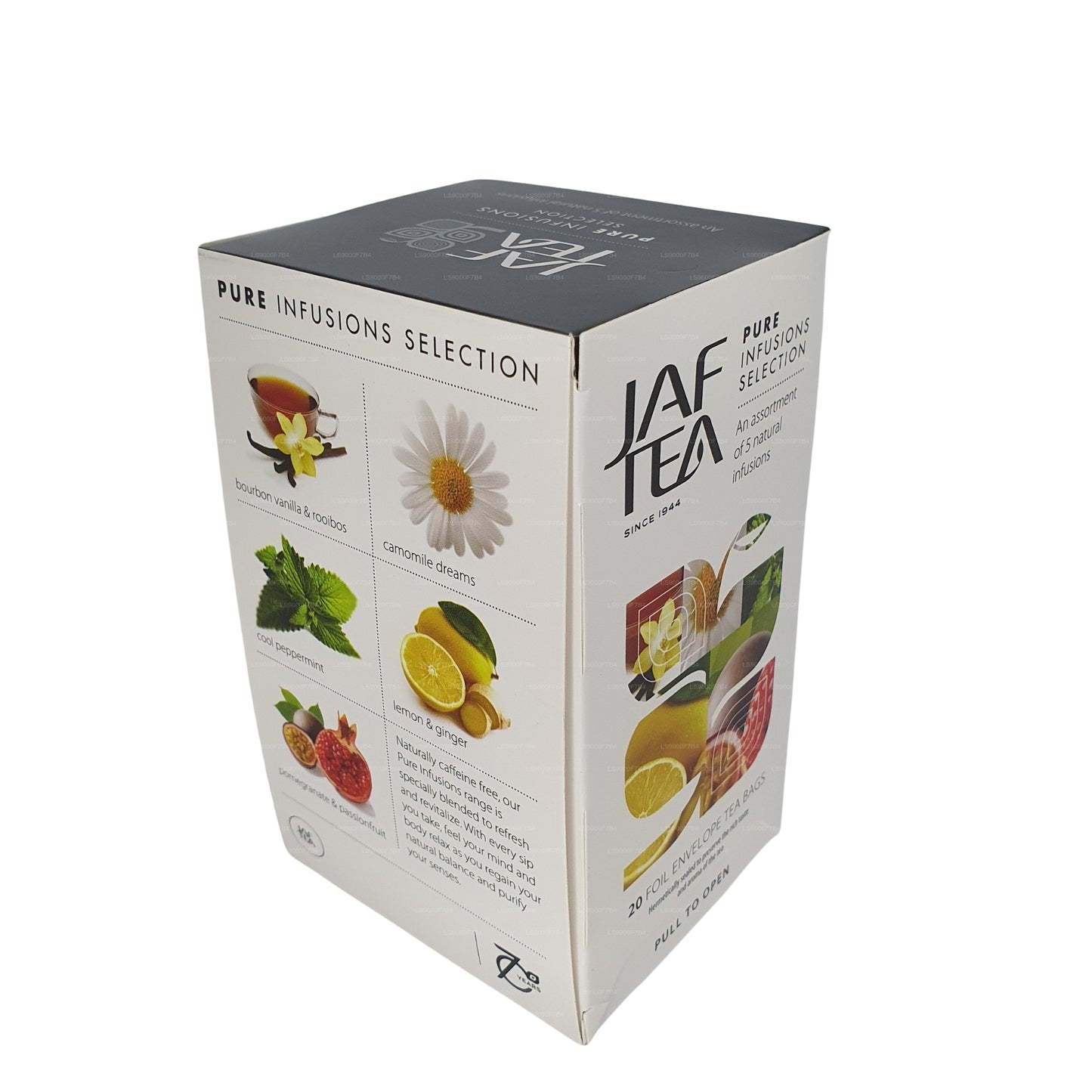 Jaf Tea Pure Infusions セレクション ホイルエンベロープ ティーバッグ (30g)