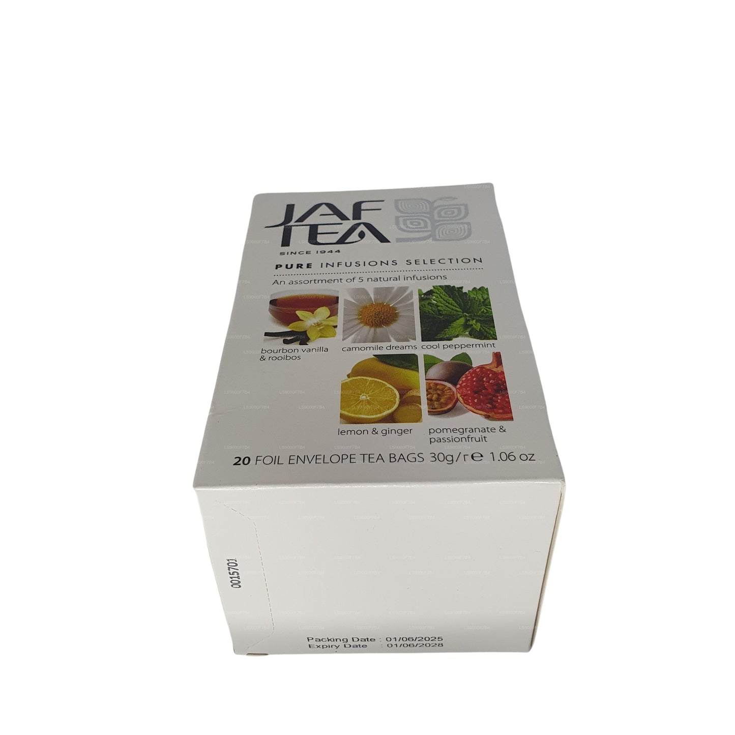 Jaf Tea Pure Infusions セレクション ホイルエンベロープ ティーバッグ (30g)