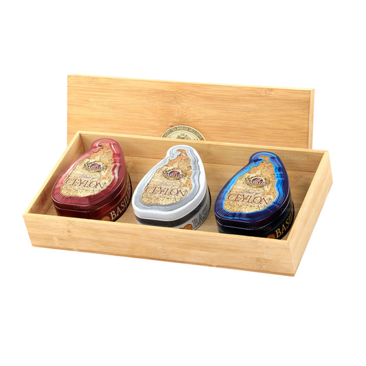 Basilur「ベストオブセイロン」スリーインワンミニマップ缶 (150g)