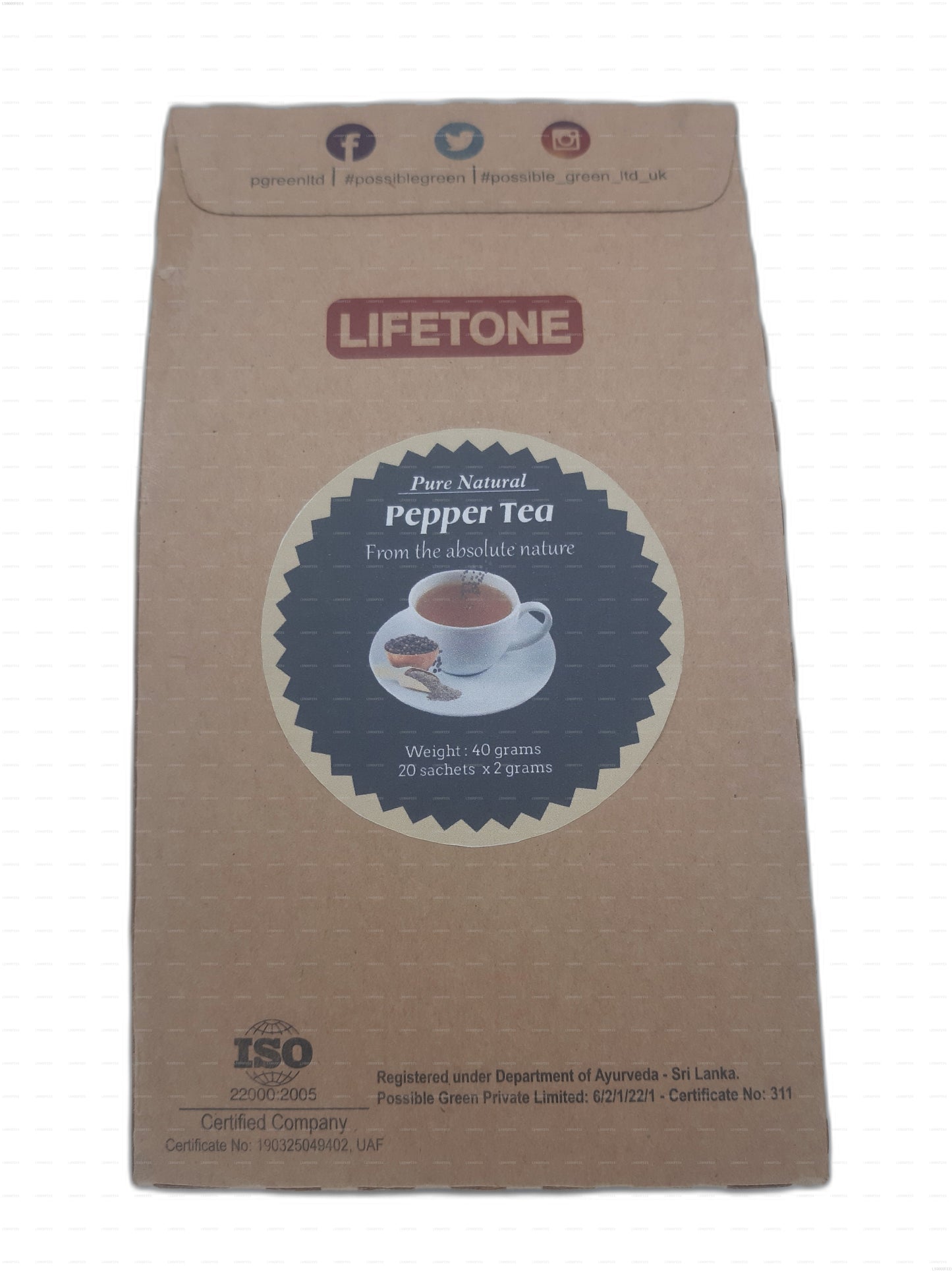 ライフトーン ペッパーティー (40g)