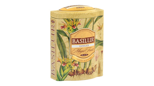 Basilur ピュアセイロン紅茶ジンジャーキャディー入り (100g)
