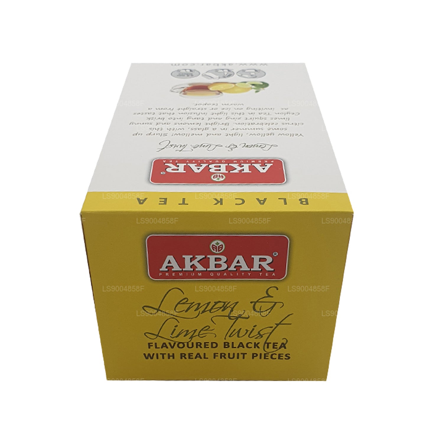 Akbar レモンとライムツイストティー (40g) 20ティーバッグ
