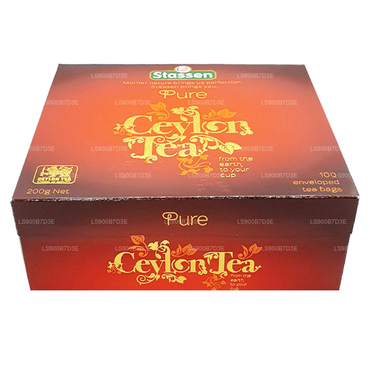 Stassen ピュアセイロンブラックティー (200g) 100ティーバッグ