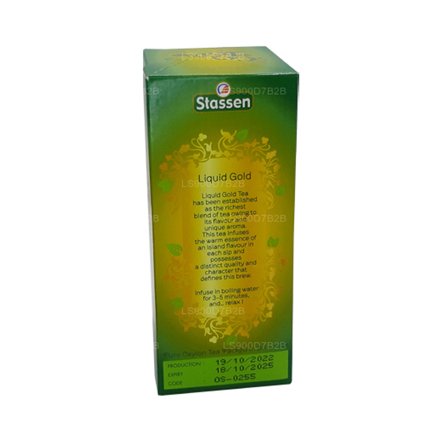 Stassen リキッドゴールドティー (50g) 25ティーバッグ