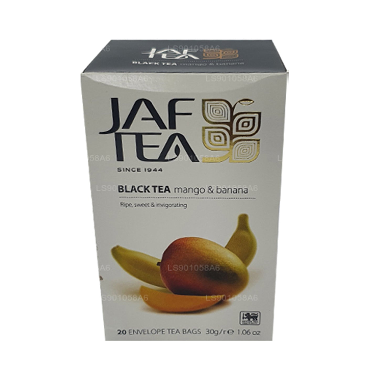 Jaf Tea ピュアフルーツコレクションブラックティーマンゴーバナナ (30g) 20ティーバッグ