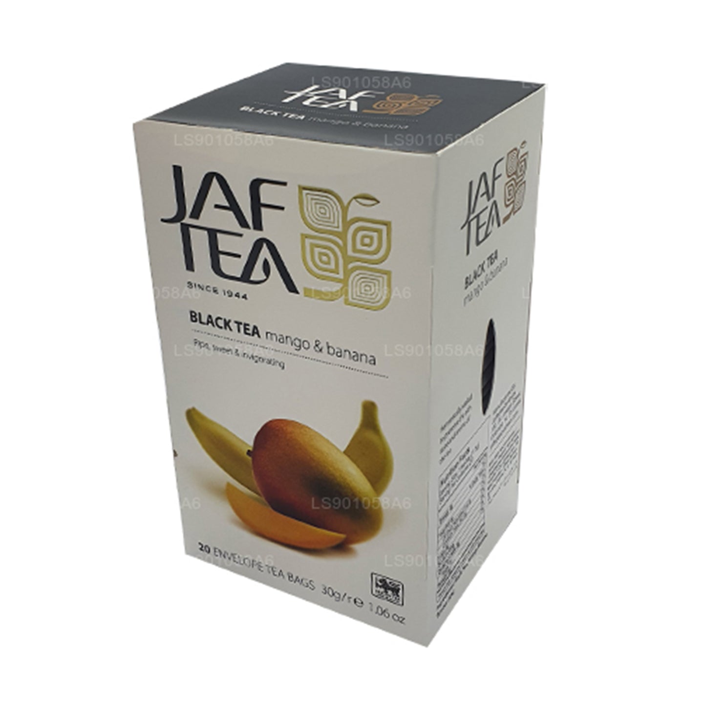 Jaf Tea ピュアフルーツコレクションブラックティーマンゴーバナナ (30g) 20ティーバッグ