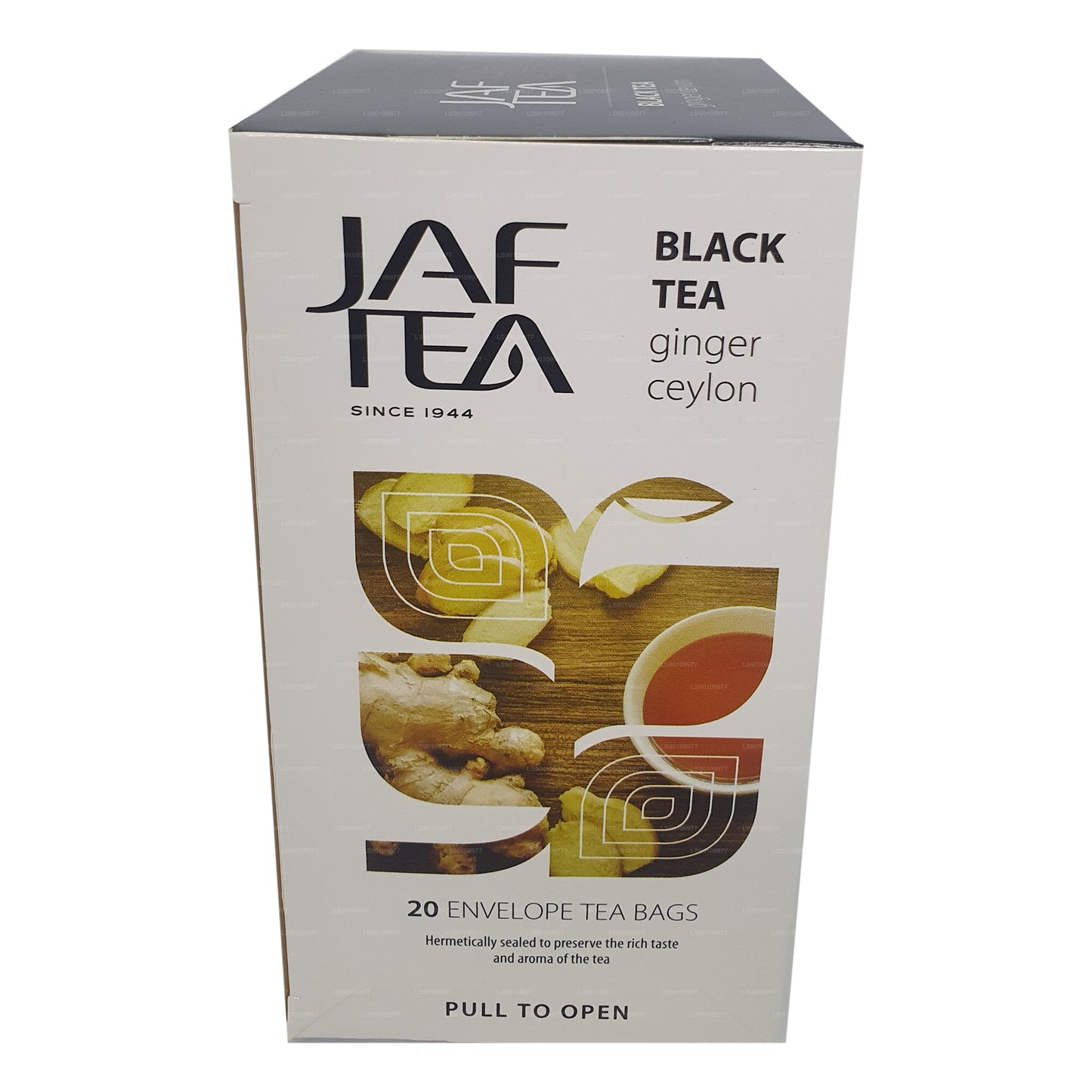 ジャフティーピュアスパイスコレクション紅茶ジンジャーセイロン (40g) ティーバッグ 20袋