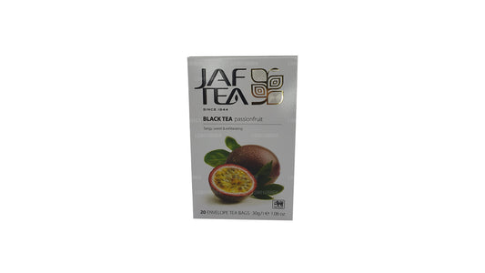 Jaf Tea ピュアフルーツコレクションブラックティーパッションフルーツホイルエンベロープティーバッグ (30g)