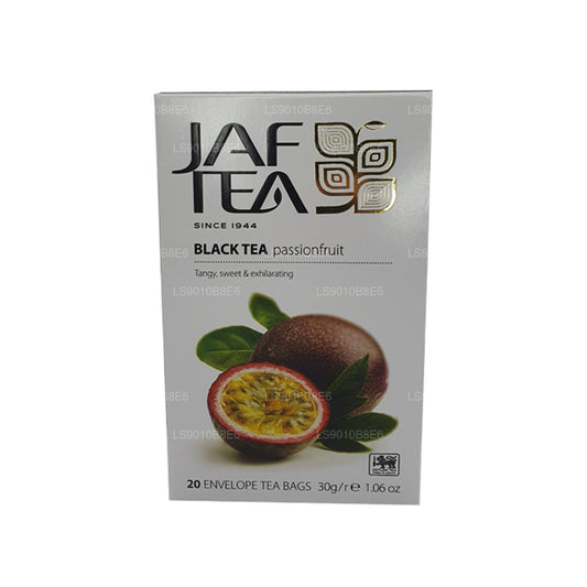 Jaf Tea ピュアフルーツコレクションブラックティーパッションフルーツホイルエンベロープティーバッグ (30g)