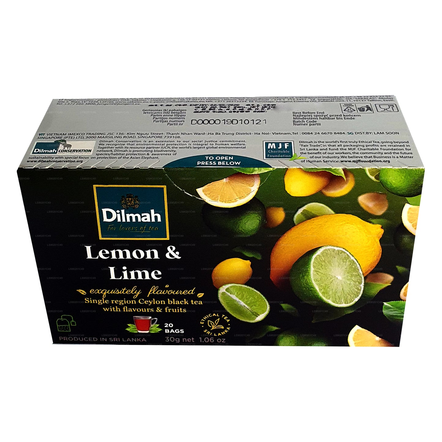 Dilmah レモンフレーバーティー (30g) 20ティーバッグ