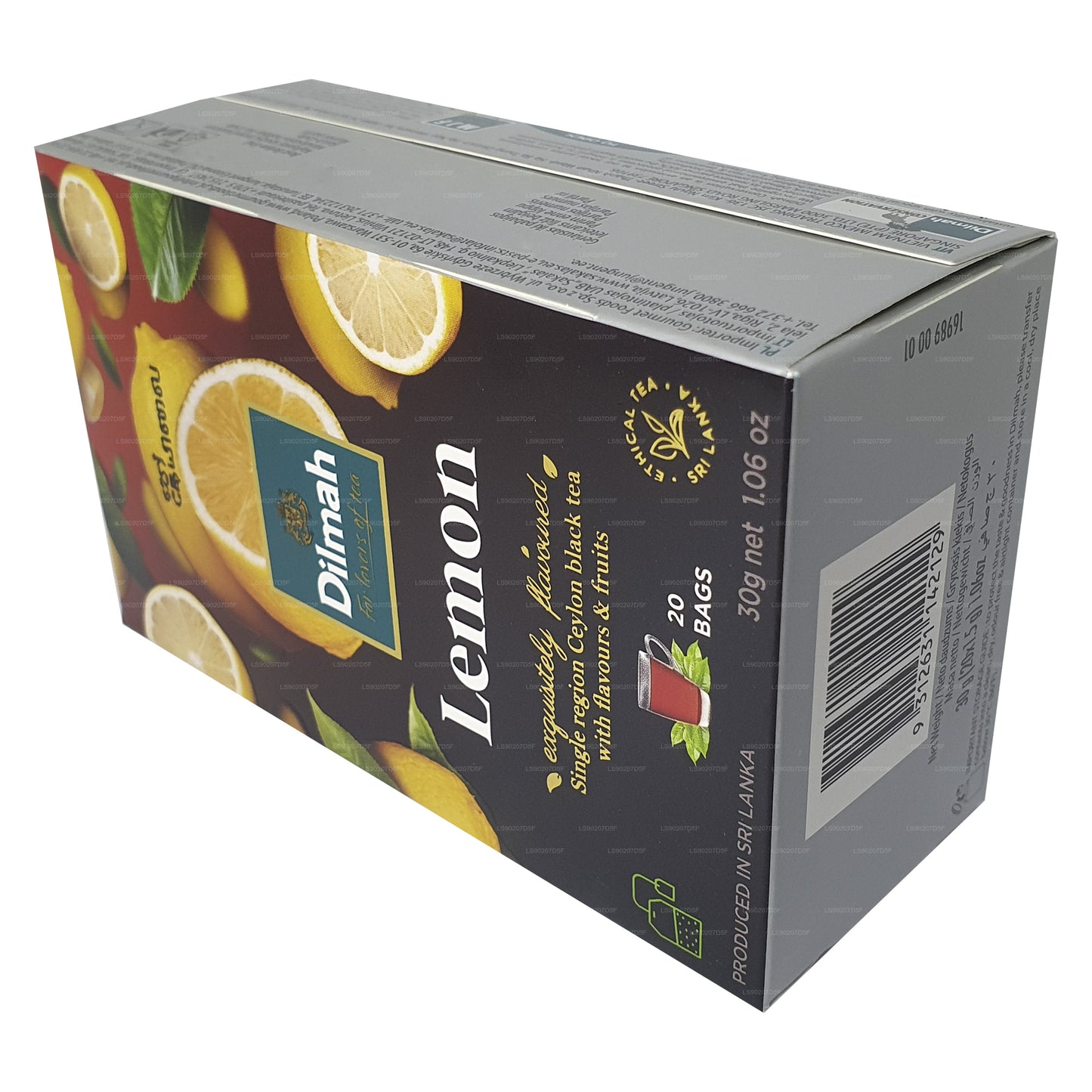 Dilmah レモンフレーバーティー (30g) 20ティーバッグ