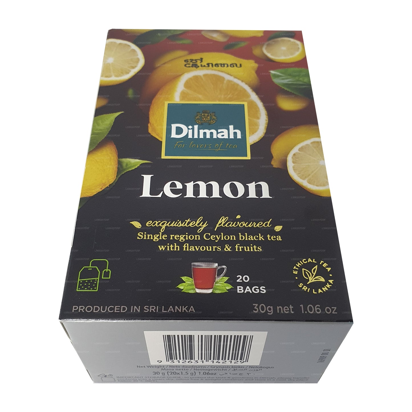 Dilmah レモンフレーバーティー (30g) 20ティーバッグ