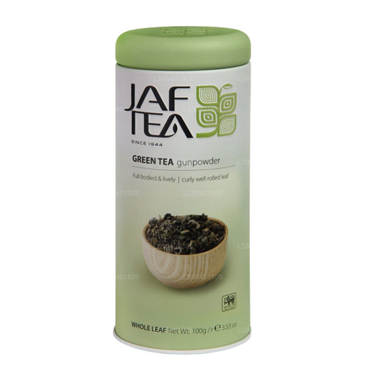 Jaf Tea ピュアグリーンコレクションガンパウダーキャディー (100g)