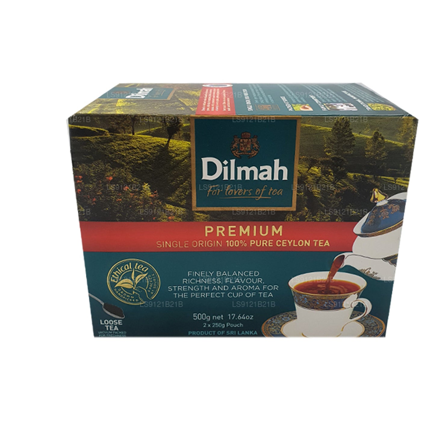 Dilmah プレミアムセイロンルーズリーフティー (125g)