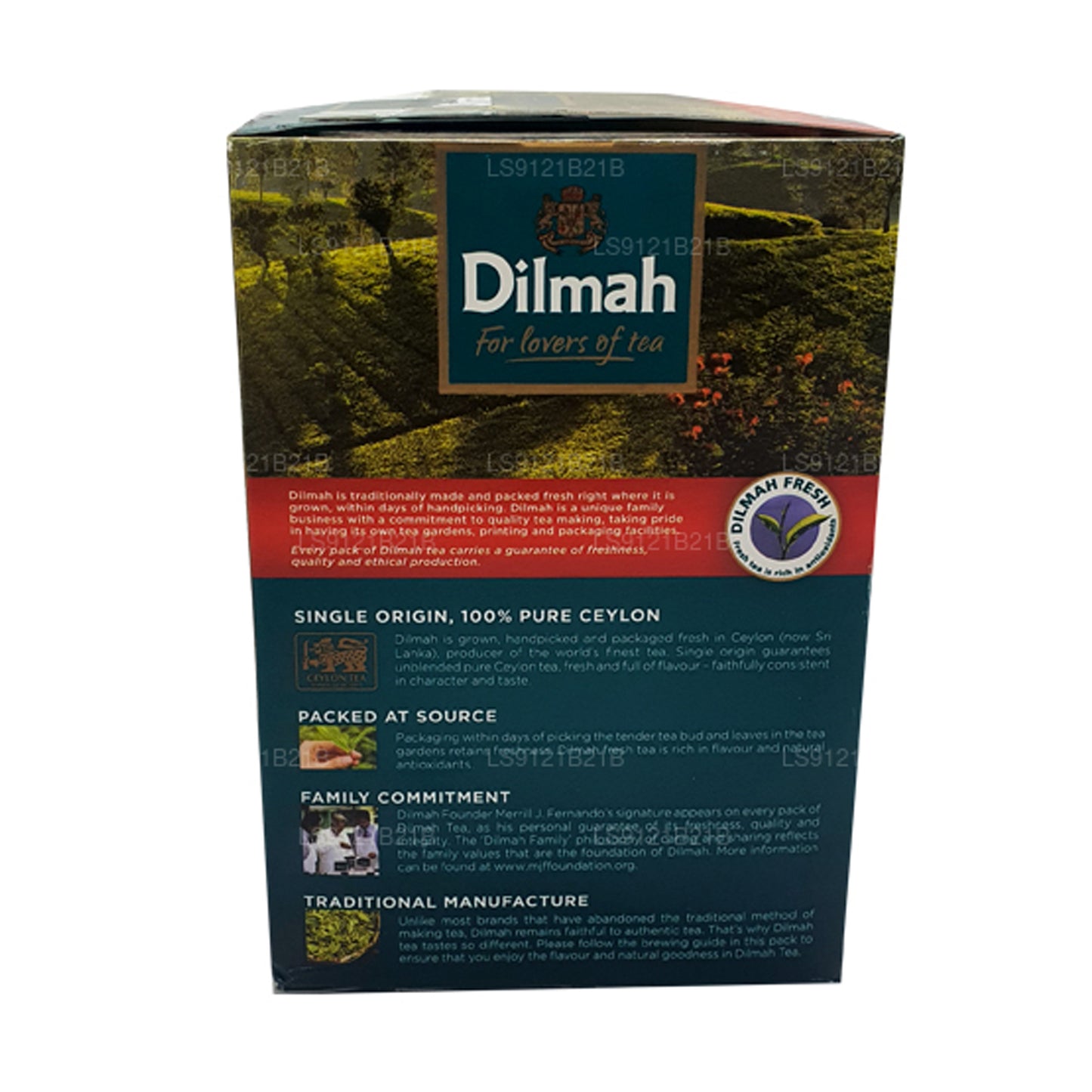 Dilmah プレミアムセイロンルーズリーフティー (125g)