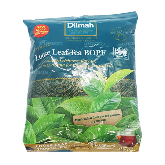 Dilmah プレミアムセイロンルーズリーフブラックティー BOPF (200g)