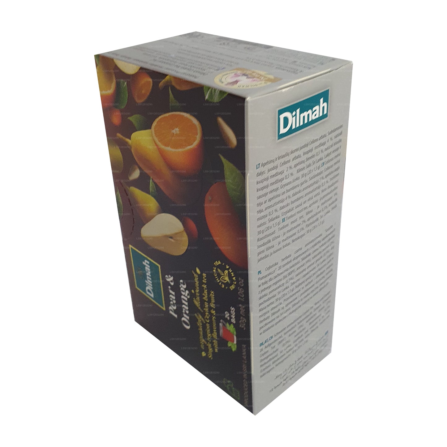 Dilmah 洋ナシとオレンジフレーバーのセイロン紅茶 (30g) ティーバッグ20個