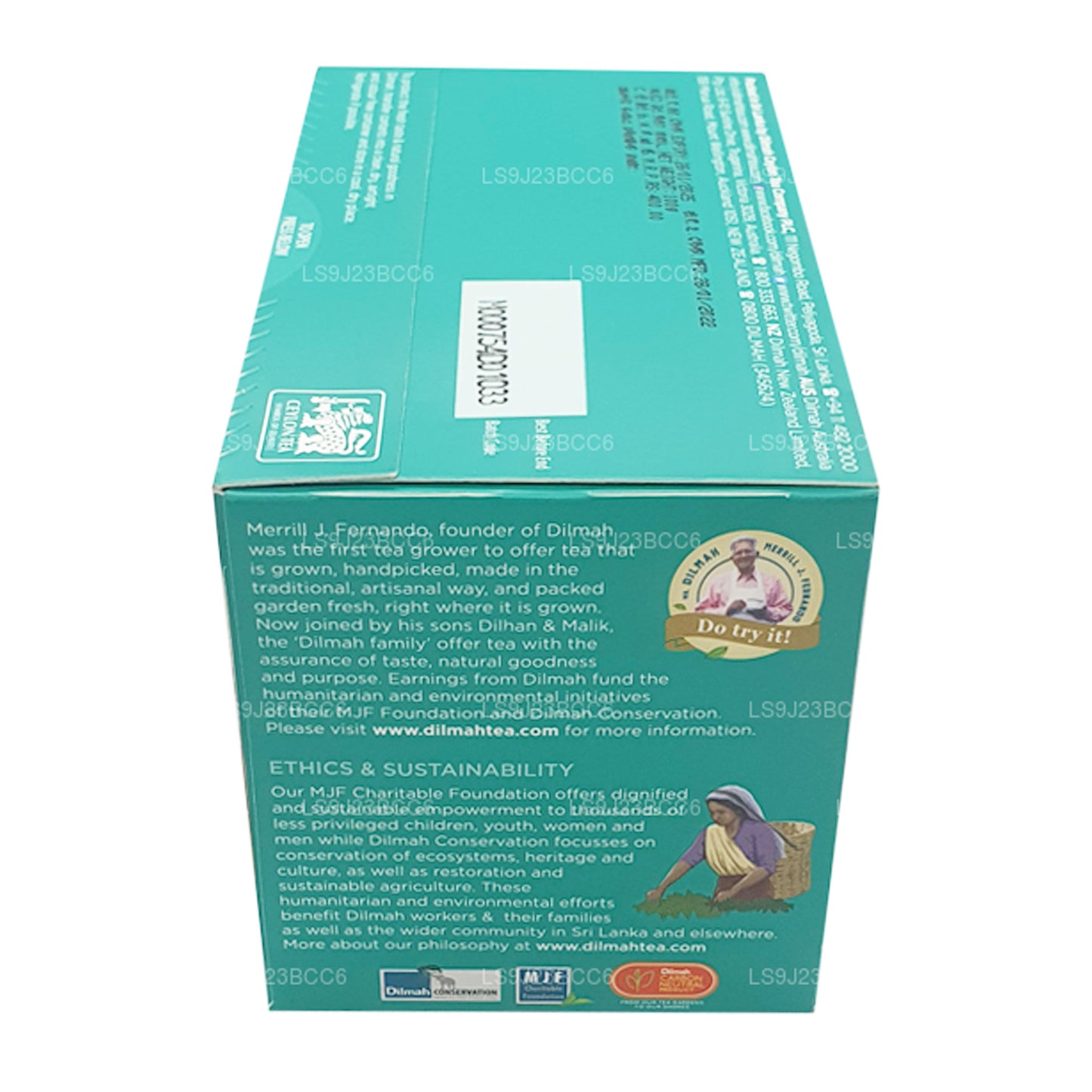 Dilmah イングリッシュアフタヌーンティー 50ティーバッグ (100g)