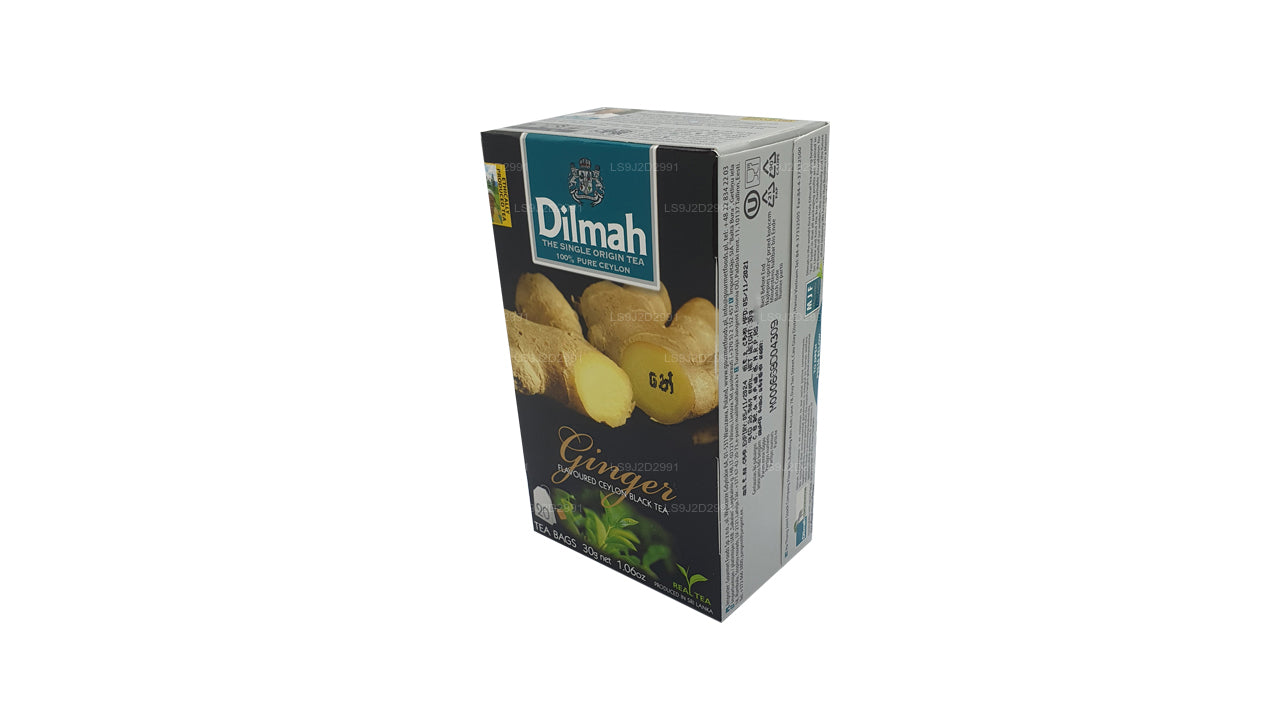 Dilmah ジンジャーフレーバーブラックティー (30g) 20ティーバッグ
