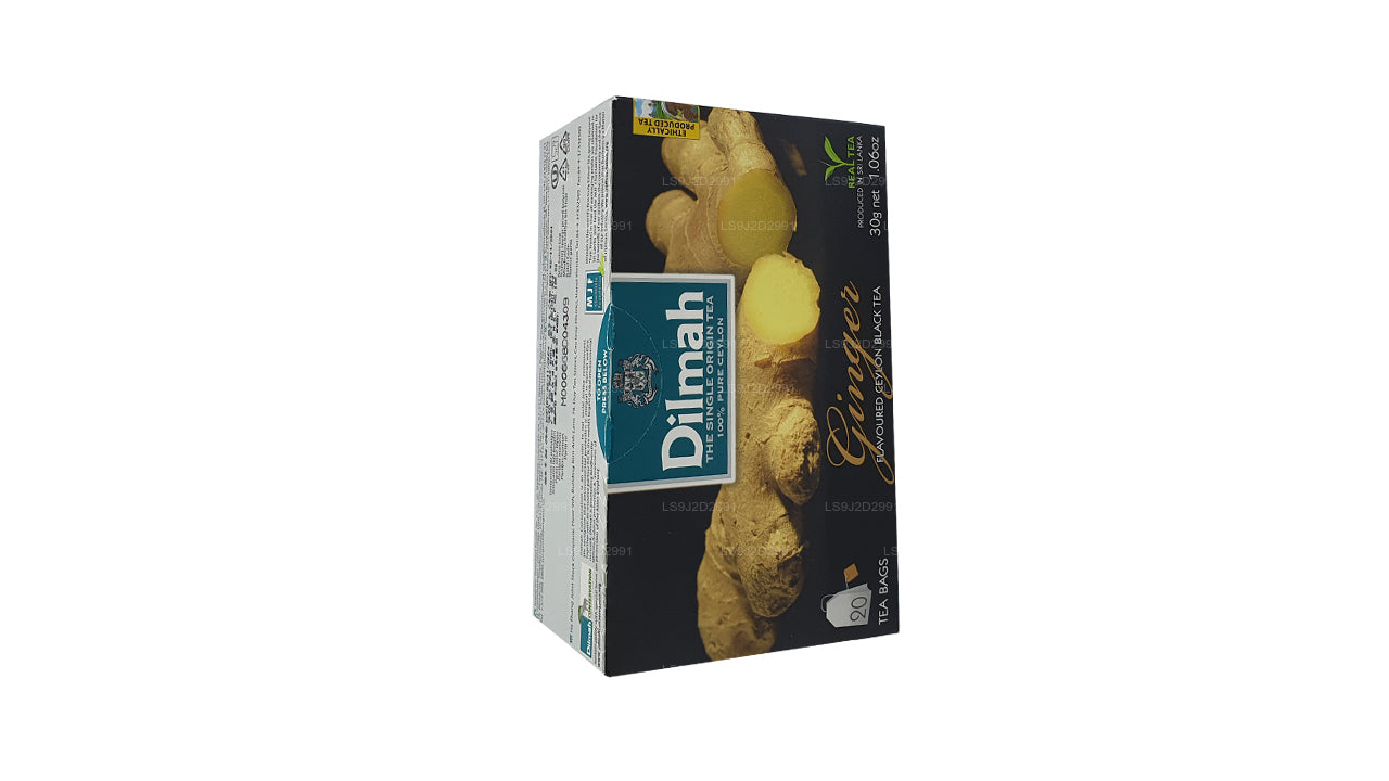 Dilmah ジンジャーフレーバーブラックティー (30g) 20ティーバッグ