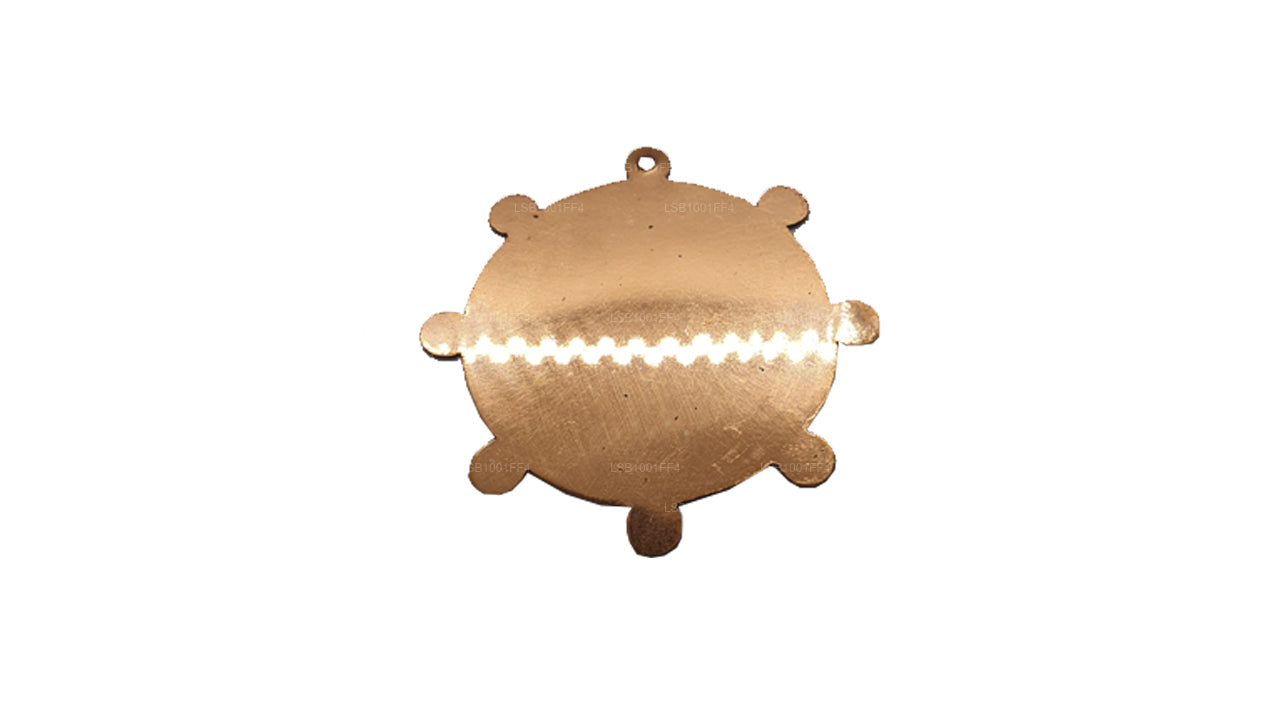 真鍮のダルマチャクラ (4 cm)