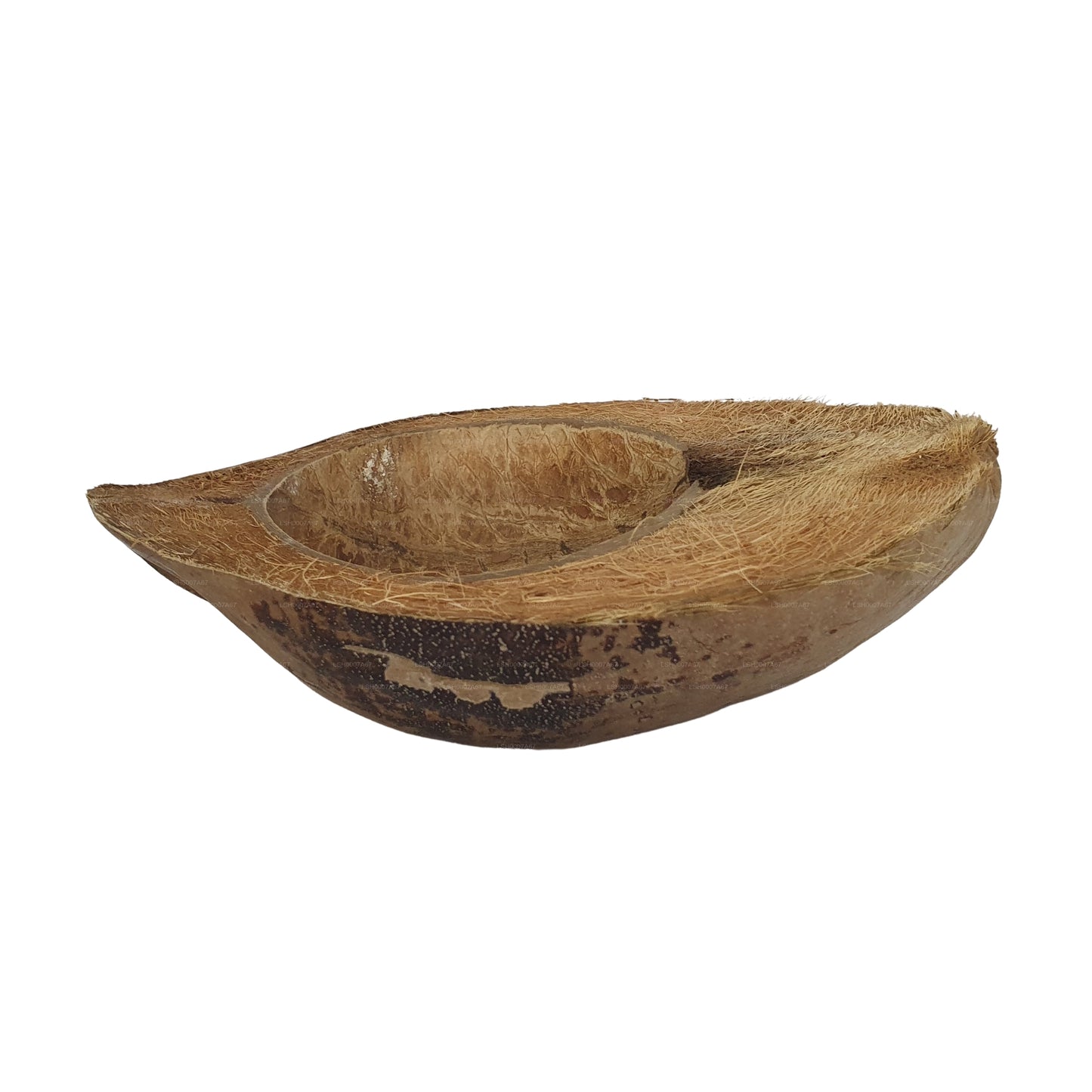 Bivenro Natural Coconut Pet Bowl Design (Free Size)
