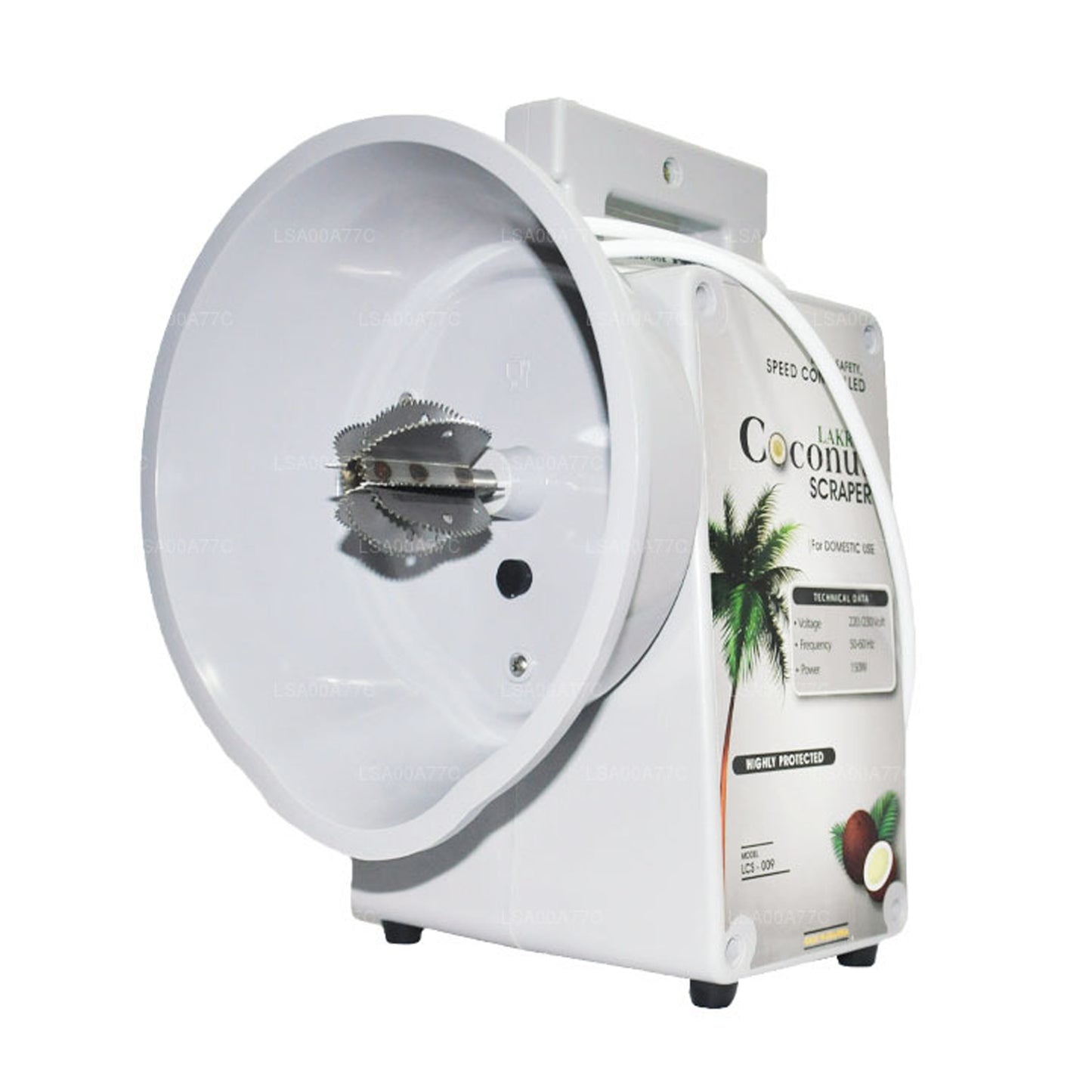Lakpura 家庭用電動ココナッツスクレーパー (230v)