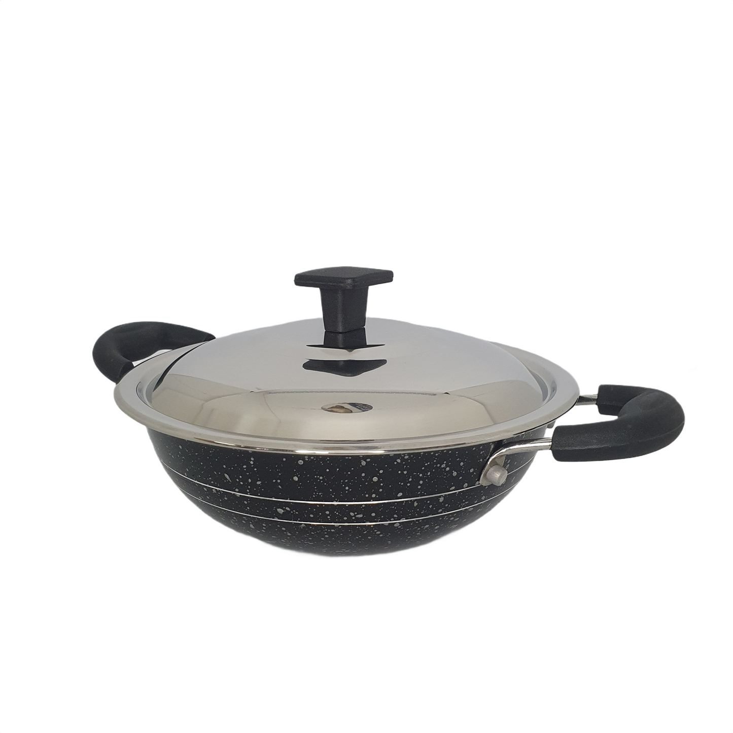 Bristo ノンスティックプラチナホッパーパン 18cm (7インチ)