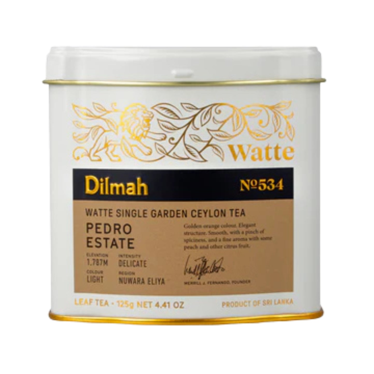 Dilmah Ran Watte ルーズリーフティー (125g)