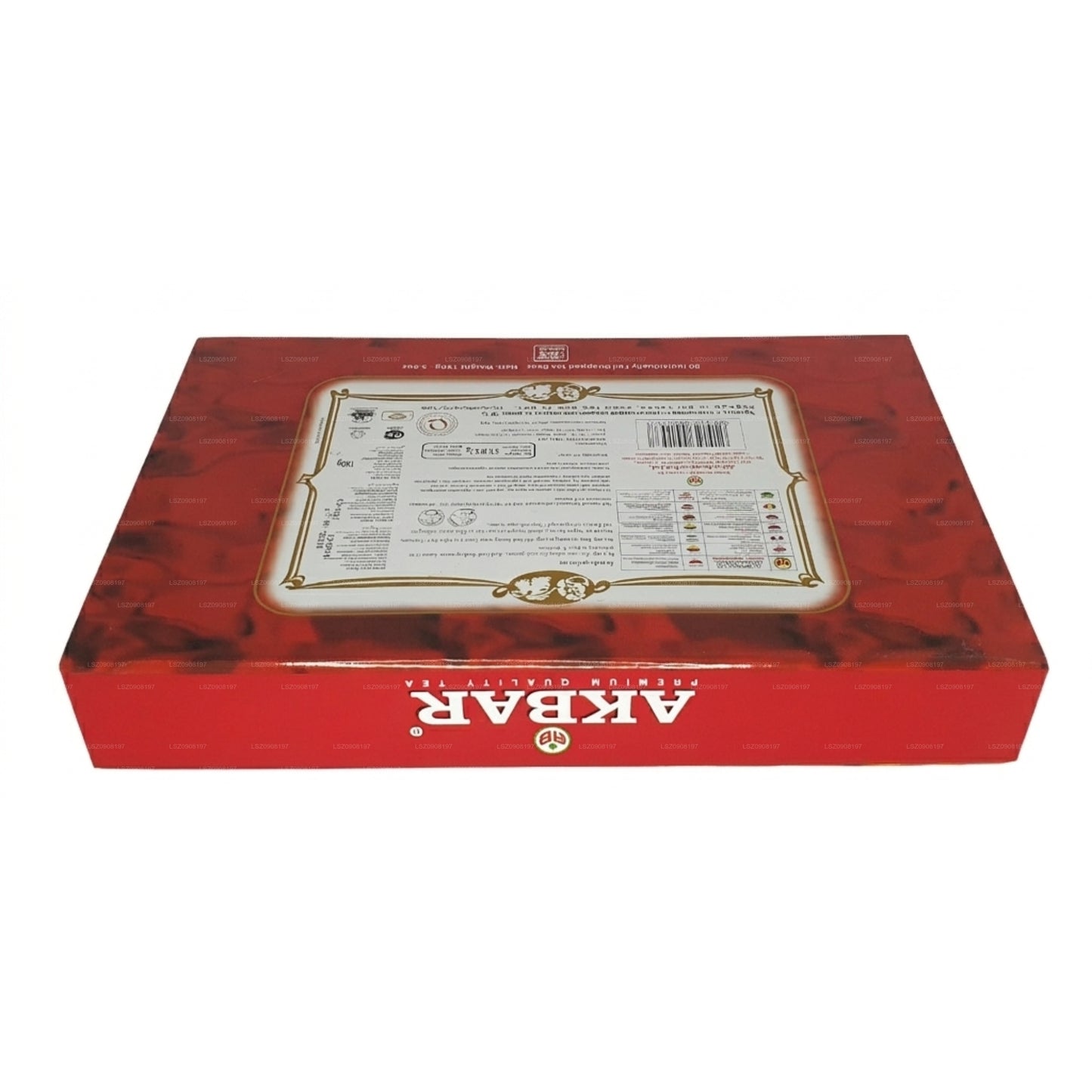 Akbar フルーツフィエスタフレーバー紅茶ギフトボックス 80ティーバッグ (160g)