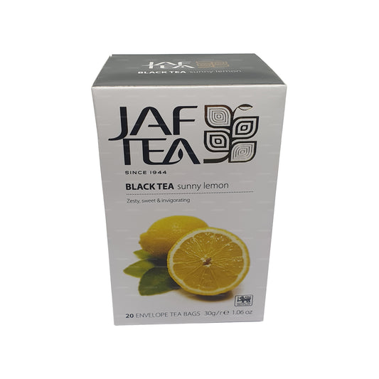 Jaf Tea ピュアフルーツコレクション 紅茶 サニーレモン ホイル包み ティーバッグ (30g)
