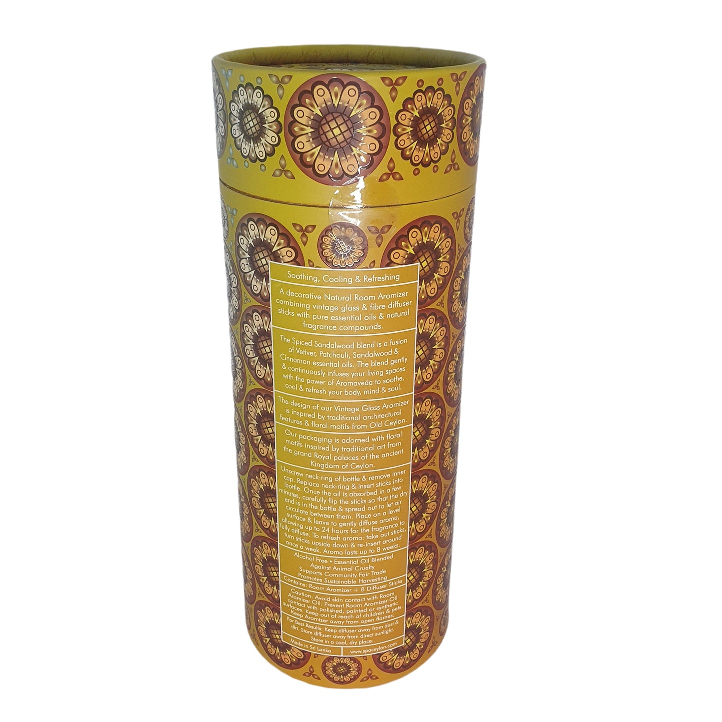 スパセイロンスパイスサンダルウッドナチュラルルームアロマイザー (190ml)