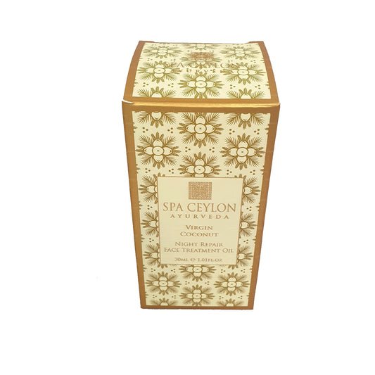スパ セイロン バージン ココナッツ - ナイト リペア フェイス トリートメント オイル (30ml)