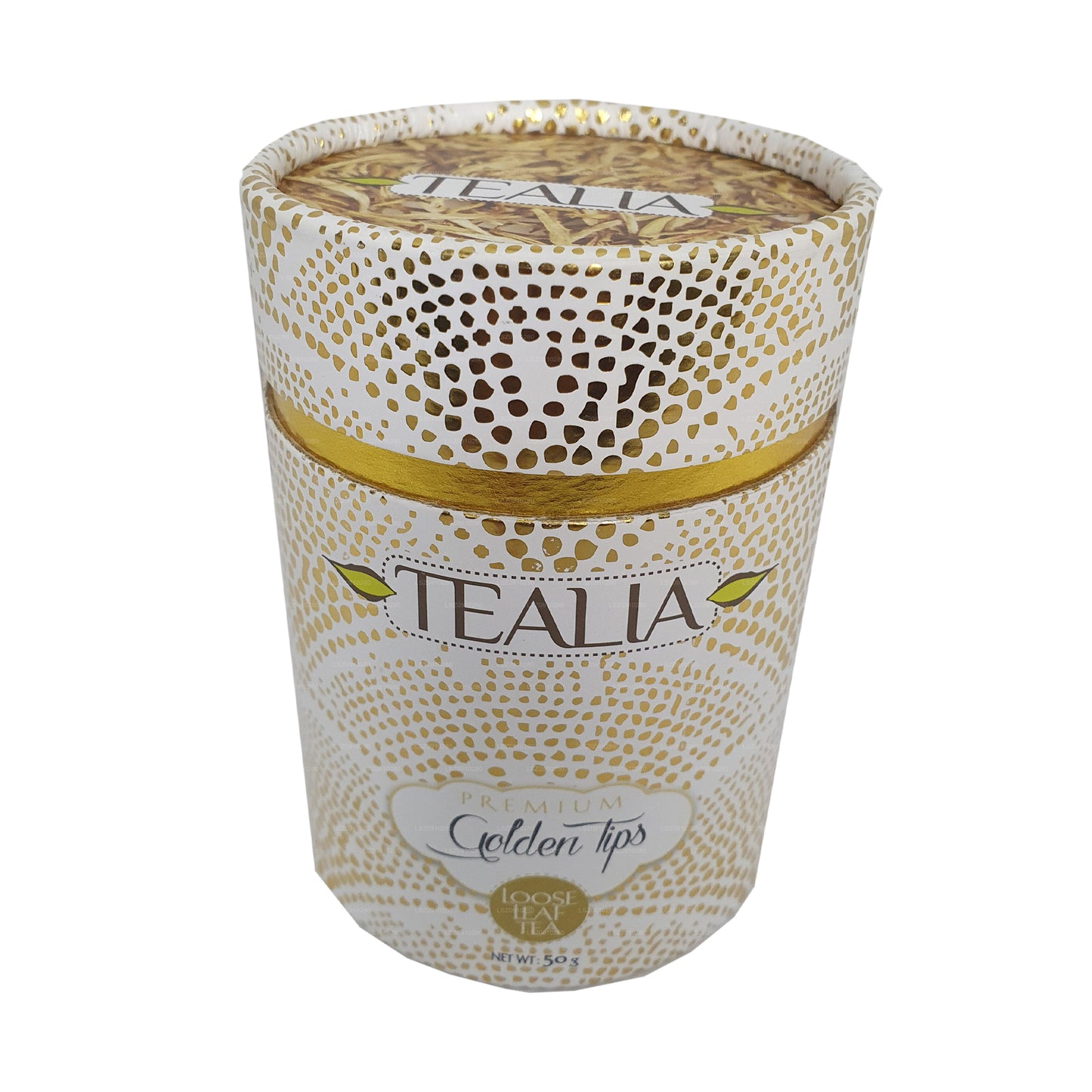 Tealia ゴールデンティップス キャニスター (50g)