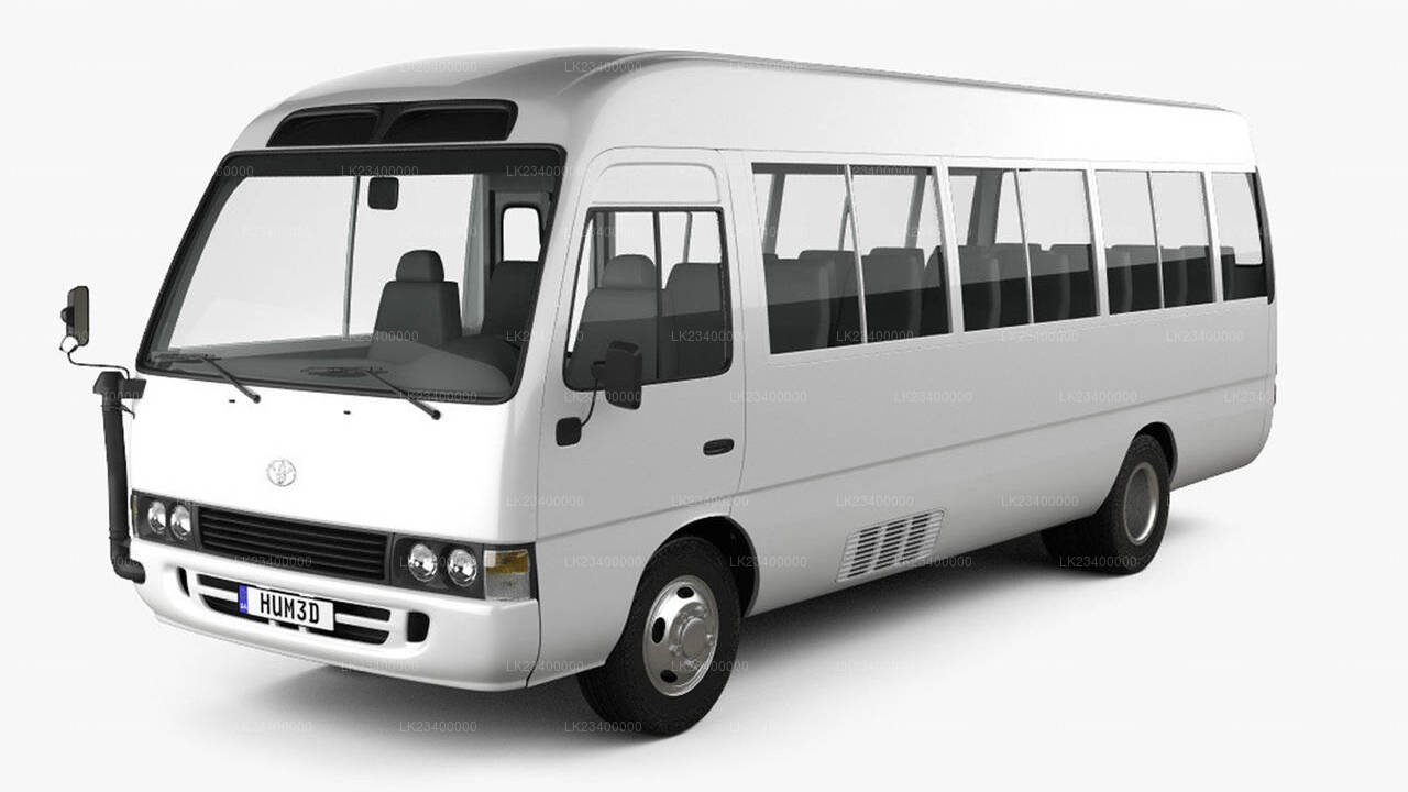 運転手付きの標準バスの時間単位レンタル