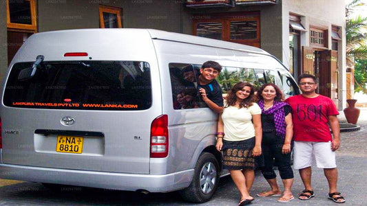 Yala City to Weligama City Private Transfer