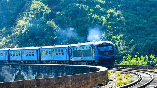 コロンボからエッラまでの電車に乗車 (電車番号: 1005 "Podi Menike")