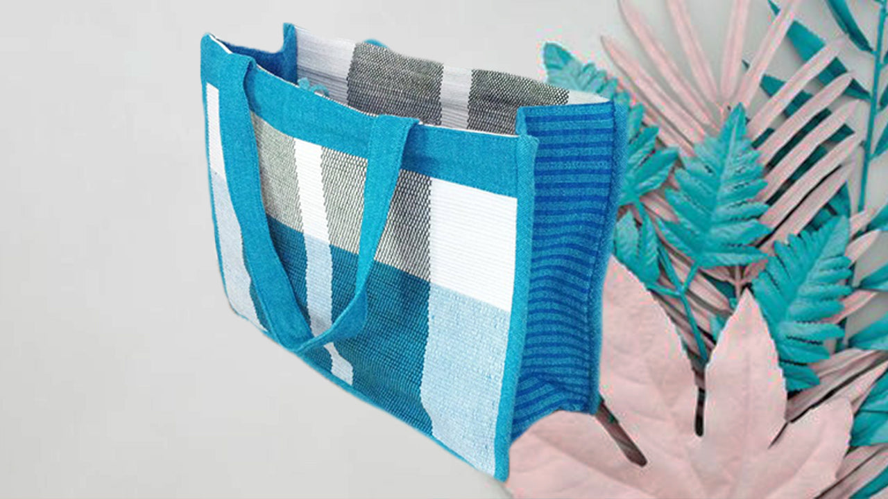 コットン手織りバッグ