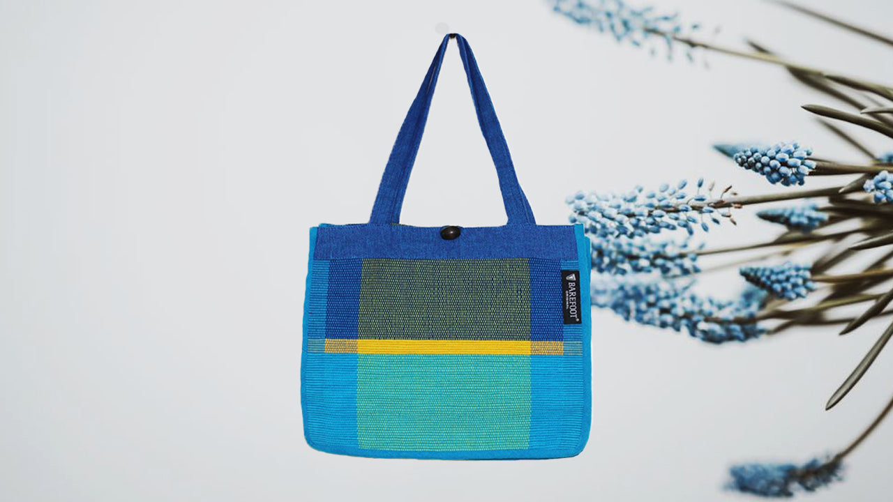 コットン手織りバッグ