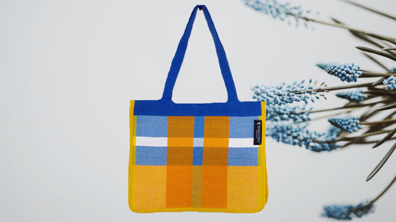 コットン手織りバッグ