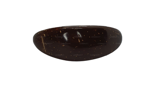 ココナッツシェル ヘアクリップ (デザイン E)