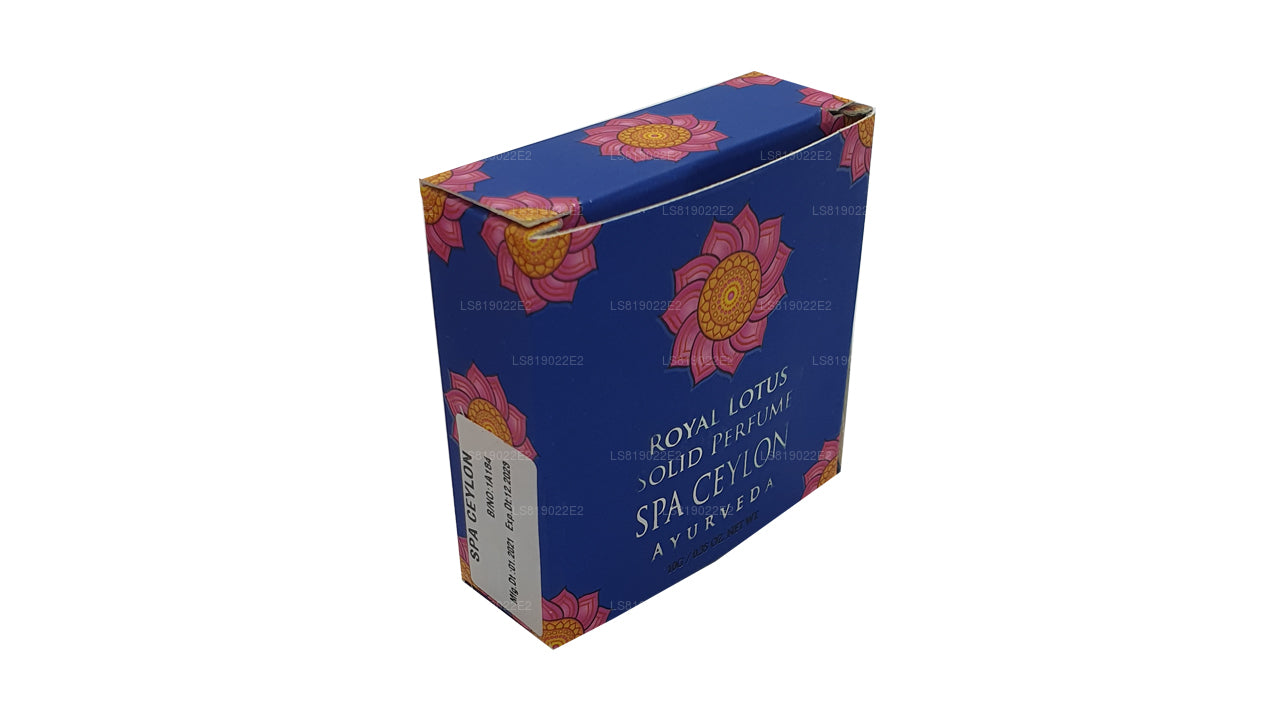 スパセイロンロイヤルロータスソリッドパフューム (10g)