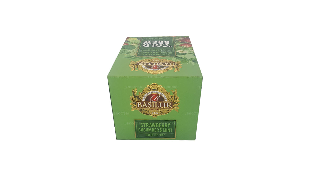 Basilur コールドブリュー「ストロベリーキュウリとミント」（40g）ボックス