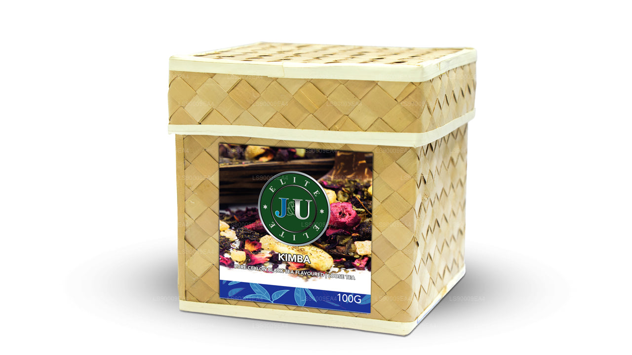 J&amp;U キンバ ピュアセイロン ブラックフレーバールーズティー (100g)