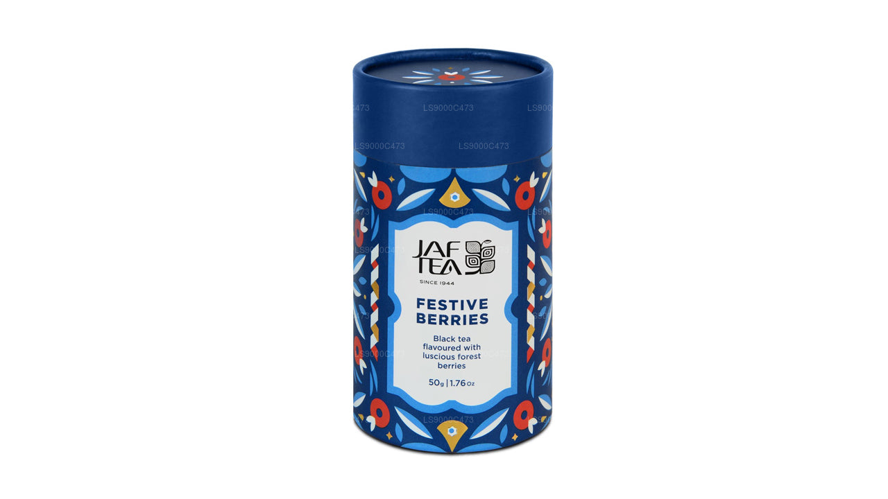 Jaf Tea フェスティブベリー-甘美な森のベリーキャディー風味の紅茶 (50g)