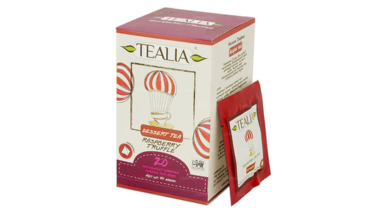 Tealia ラズベリー トリュフ - ピラミッド エンベロープ サシェ 20 個 (40g)